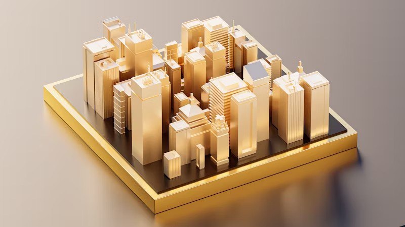 3D модель города